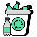Plastic Bottles Recycling  Icon