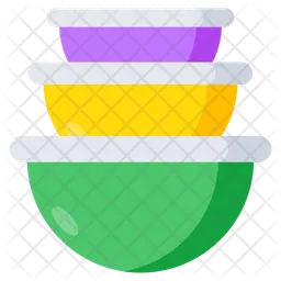 Plastic Containers  Icon