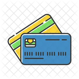 Plastic Credit Cards  Icon