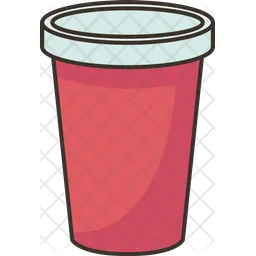 Plastic Cup  Icon