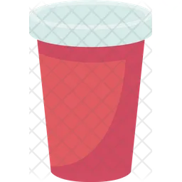 Plastic Cup  Icon