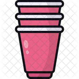 Plastic Cups  Icon