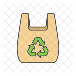 Plastic eco bag  Icon