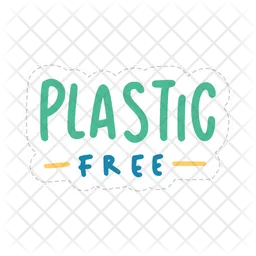 Plastic free  Icon