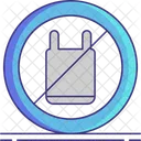 Plastic Free Plastic Prohibited Plastic Icon
