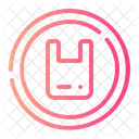 Plastic Free Bag Free Icon