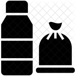 Plastic Garbage Icon