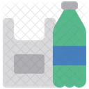 Plastic Pollution Plastic Garbage Bottle Icon