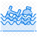 Plastic Pollution Water Pollution Environmental Pollution Icon