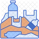 Plastic Pollution Water Pollution Plastic Garbage Icon