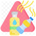 Plastic Pollution Bottle Plastic Icon