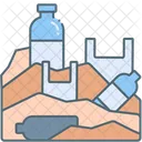 Plastic Pollution Garbage Environment Icon