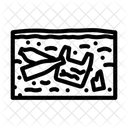 Soil Mixed Plastic Icon