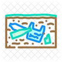 Soil Mixed Plastic Icon