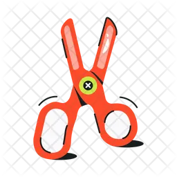 Plastic Scissors  Icon