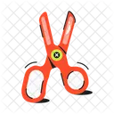 Children Scissors Toy Scissors Plastic Shears Icon