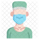 Plastic Surgeon Female  Icon