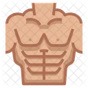 Plastic Surgery Six Pack Muscle Icon
