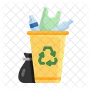 Plastic Trash Icon