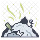 Plastic Trash Garbage Icon