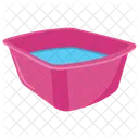 Plastic Wash Basin Basin Tub Icon