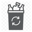 Plastic Waste  Icon
