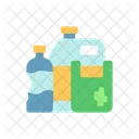 Plastic waste  Icon