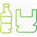 Plastic Waste  Icon