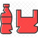 Plastic Waste Bag Disposable Icon