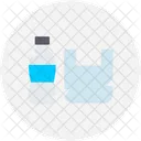 Plastic Waste Bag Disposable Icon