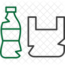 Plastic Waste  Icon