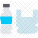 Plastic Waste Bag Disposable Icon