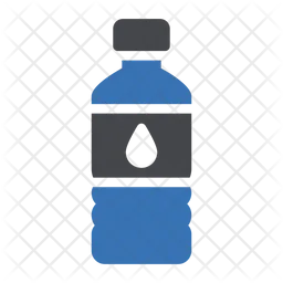 Plastic Water Bottle  Icon