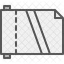 Plastic Wrap Pack Bag Icon