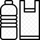 Plastico Meio Ambiente Poluicao Ícone