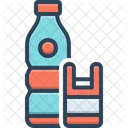 Plastics Package Bottle Icon