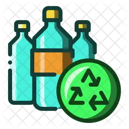 Plastikflasche  Symbol