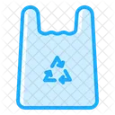 Plastik-Müll  Symbol