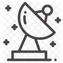 Antenne Parabolique Satellite Communication Icône