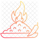 Plat épicé  Icône