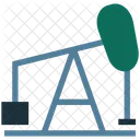 Petroleo Plataforma Broca Ícone