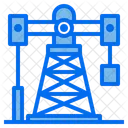 Plataforma De Petroleo Energia Potencia Ícone