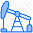 Plataforma De Petroleo Bomba Oleo Ícone