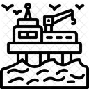 Plataforma de petróleo  Ícone