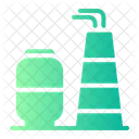 Plataforma De Petroleo Gas Natural Plataforma De Perfuracao Ícone