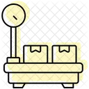 Balanza De Plataforma Icono