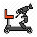 Plataforma Rodante Para Camara Camara Pelicula Icono