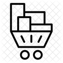 Plataforma Rodante De Carga Plataforma Rodante Para Paquetes Plataforma Rodante Para Paquetes Icono