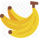 Platano Fruta Organica Icono