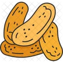 Platano Frito Fruta Icono